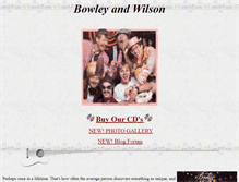 Tablet Screenshot of bowleyandwilson.com